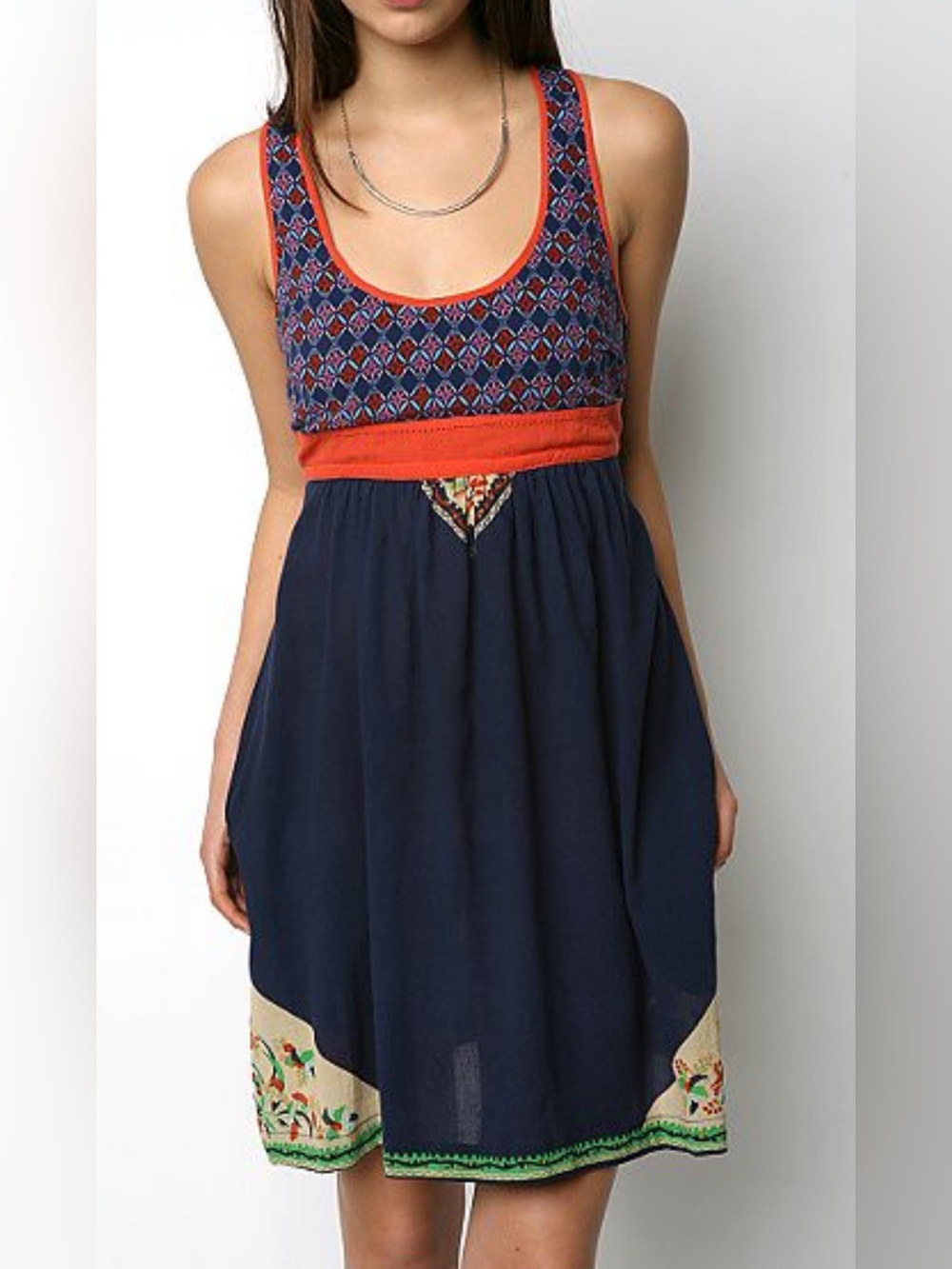 Ecote 100% cotton dress size L in excellent condition!